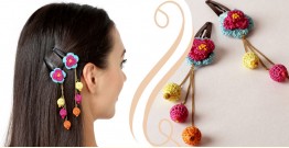Samoolam ⚘ Crochet Accessories { Hairclip } ⚘ 2